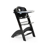 CHILDHOME เก้าอี้อเนกประสงค์ รุ่น LAMBDA3 EVOLUTIVE HIGHCHAIR + TRAY COVER - BLACK