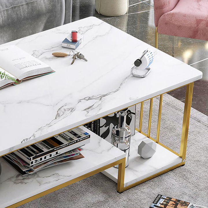 diamond-โต๊ะกาแฟ-โต๊ะรับแขก-โต๊ะกลาง-โต๊ะกลางโซฟา-โต๊ะเอนกประสงค์-โต๊ะวางของ-โต๊ะกลางรับแขก-ลายหินอ่อน-โครงเหล็กอย่างดี-ทนทาน