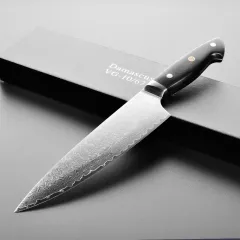 SHIBAZI F214-1 Professional 7.5-inch Clad Steel Rosewood Handle Superior  Quality Chinese Kitchen Knife Chef Knife - Cleaver