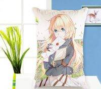 【✲High Quality✲】 wengouhe สี่เหลี่ยมผืนผ้าสี่เหลี่ยมผืนผ้าปลอกหมอนปลอกหมอนปลอกหมอน Dakimakura ปลอกหมอนพัดลมคอสเพลย์ S สีม่วงญี่ปุ่น