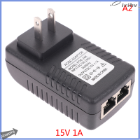 jianzhanqinl AC 110V-240V ถึง DC 12V 15V 24V 48V 0.5A 1A PoE Injector Power Adapter