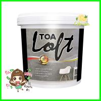 สีน้ำลอฟท์ภายนอก TOA LOFT1 สีเทาอ่อน 12 กก.EXTERIOR LOFT WATER-BASED PAINT TOA LOFT1 12KG LIGHT GRAY **ด่วน สินค้าเหลือไม่เยอะ**