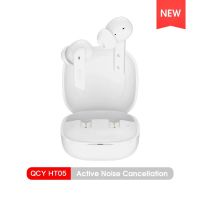 หูฟัง Ht05 Qcy บลูทูธไร้สาย5.2 Melobuds หูฟังตัดเสียงรบกวน Tws ระบบตัดไมโครโฟนหูฟังที่ใช้งาน Fone 6 Anc