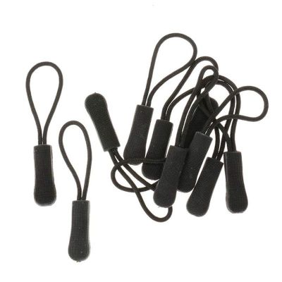 10 non-slip zipper puller, zipper, zipper extension trailer, practical and robust for backpack, jacket, etc