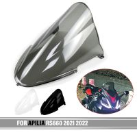 Motorcycle Windshield Windscreen Wind Deflectors Kit Deflector Fairing Cover R-racer Screen For APRILIA RS660 RS 660 2021 2022