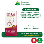 Kem Em Bé kem bôi làm dịu vết mẩn ngứa, rôm sẩy, côn trùng đốt