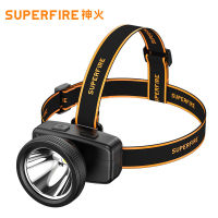 ข้ามพรมแดนใหม่ SUPERFIRE สายฟ้า HL55 ไฟหน้ายาวขนาดใหญ่ usb ขายส่งไฟหน้าแบบชาร์จไฟ