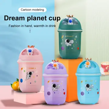 Cute Cartoon Ceramic Water Cup Wholesale Mug Student Portable Thermos Cup  Office Drinking Cup With Straw And Lid For Students - Buy Cute Cartoon  Ceramic Water Cup Wholesale Mug Student Portable Thermos