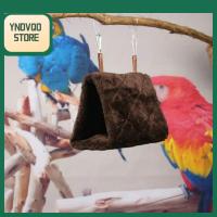 YNDVQO STORE ใหม่ล่าสุด ตุ๊กตา นกแก้ว Pet Bird Parrot Warm Hammock Cage รังนกฤดูหนาว ถ้ำแขวน กระท่อมเต็นท์เตียง