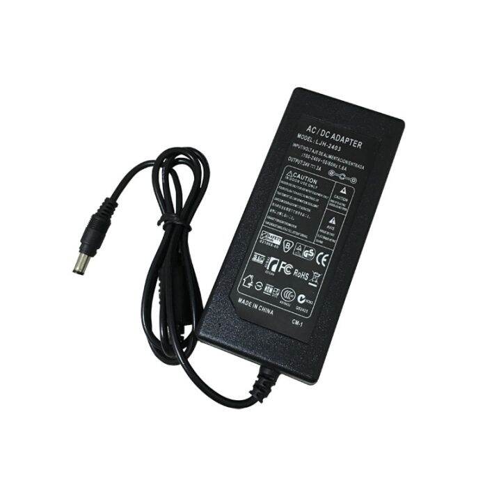 24v Ac/dc Charger Adapter Power Supply Power Cord For Logitech Racing ...