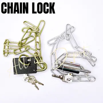 Types of gold chain locks