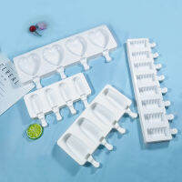 841 Hole Silicone Ice Cream Mould Ice Cube Tray Popsicle Barrel Diy Mold Dessert Ice Cream Mold with Popsicle Stick