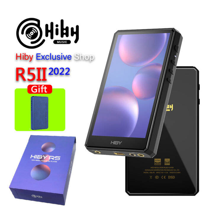 HiBy R5 gen 2/R5 II Android HiFi HiRes portable Music Player Dual ...