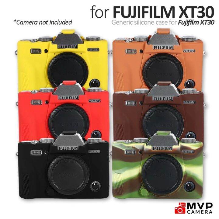 ∋☏ Silicone Case FujiFilm Fuji XT30 XT30 with COLOR VARIATION CAMERA Lazada PH