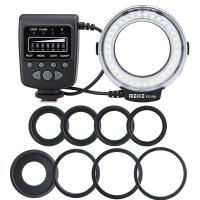 Meike FC100 LED Macro Ring Flash Photo Speedlite Light for Canon 5d mark II Nikon D3200 D3100 Dslr Camera