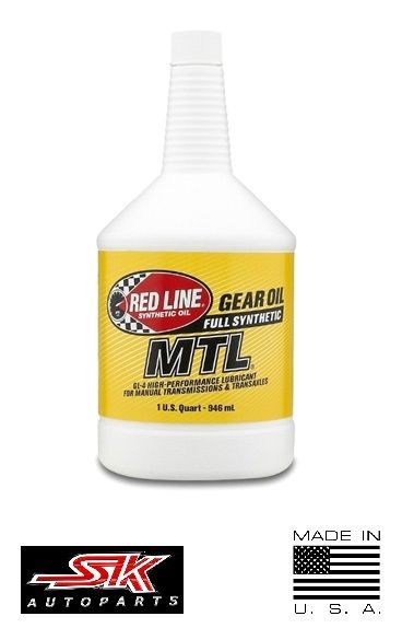Red Line Synthetic Oil. MTL 75W80 GL-4 Gear Oil