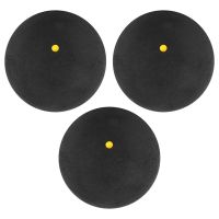 3Pcs Squash Ball Low Speed Sports Rubber Balls Professional Player Competition Squash