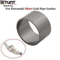 For Kawasaki Z800 Link Pipe Gasket Motorcycle Exhaust Pipe Escape Motorcycle Original Eliminator Enhanced Crush Gasket