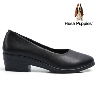 Hush Puppies_รองเท้าผู้หญิง รุ่น Aria HP 8WDFB9741 - สีดำ รองเท้าหนังแท้ รองเท้าทางการ รองเท้าแบบสวม-BALCK