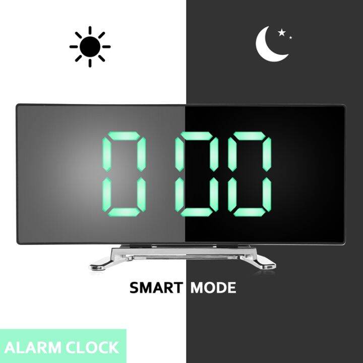 digital-alarm-clock-7-inch-curved-dimmable-led-screen-digital-clock-for-kids-bedroom-green-large-number-clock-lightweight-smart-alarm-clock-snooze-function-12-24-hour-usb-port