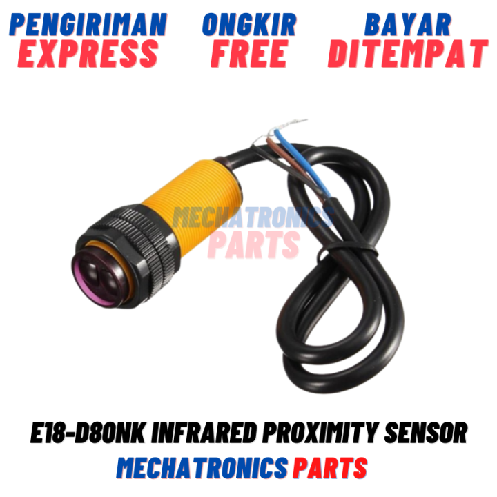E18-D80NK ADJUSTABLE INFRARED PROXIMITY DISTANCE SENSOR SWITCH | Lazada ...