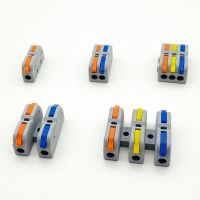 【DT】 hot  Mini Fast Wire Cable Connectors Universal Compact Conductor Spring Splicing Wiring Connector Push-in Terminal Block SCH