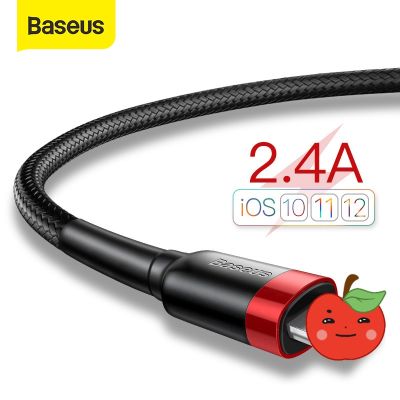 （A LOVABLE） Baseus USBFor iPhone 11 ProXR Xs X 8 7 6 6S Plus 5S IPadCharging Charger Data Wire CordPhone Cables 3M