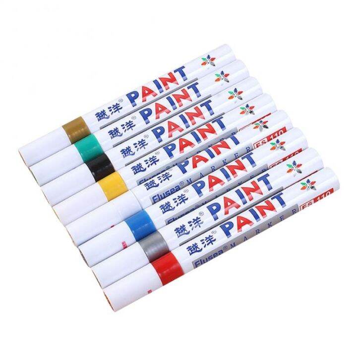 environmental-protection-paint-marker-pen-12-color-permanent-waterproof-pen-tire-car-graffiti-pen-new-universal-marker-pen-tslm1