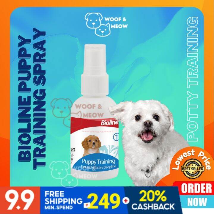 BIOLINE Puppy Potty Training Spray 50ML Lazada PH