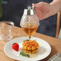 WaterWheel Acrylic Honey Squeeze Bottle Washable Easy Handheld Squeeze Pot For Kitchen