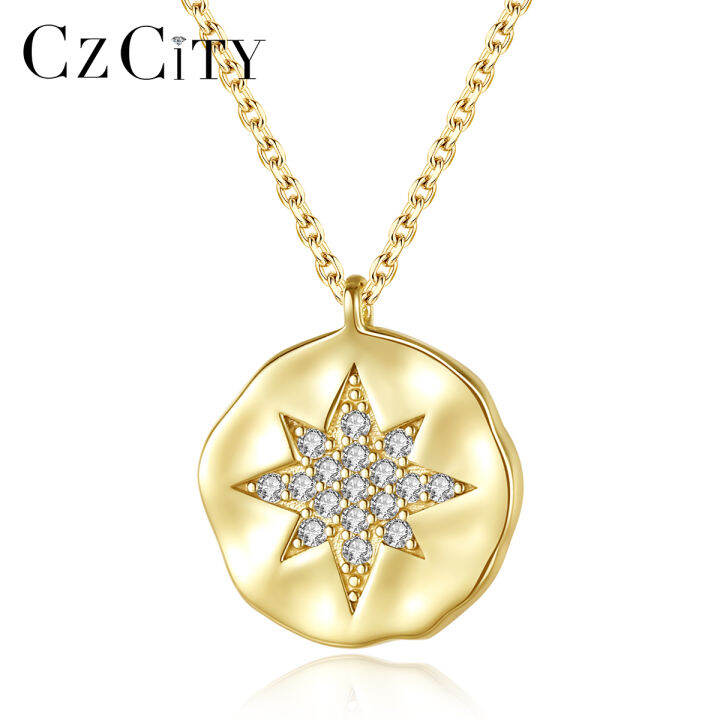 czcity-gold-metal-chain-link-cz-pendant-necklaces-for-women-fine-jewelry-925-sterling-silver-round-ball-beads-charms-kolye-gifts