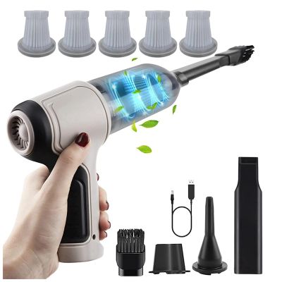 9000Pa Car Vacuum Cleaner +5X Filters Super Powerful Wireless Blow Suck Dual-Purpose -A