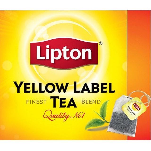 ลิปตัน-เยลโลว์-เลเบล-ชาดำชนิดซอง-lipton-yellow-label-tea-2g-x-100-sachets