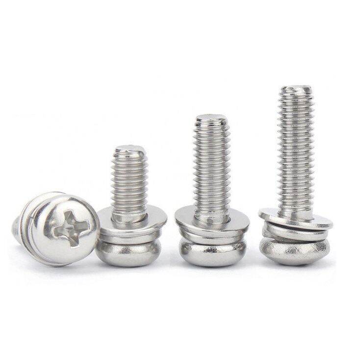 400pcs-m2-m2-5-m3-m4-m5-screws-phillips-pan-head-screws-bolt-and-nut-flat-washers-machine-screws-set-stainless-steel-screws-nails-screws-fasteners