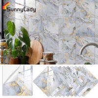 SunnyLady 10ชิ้นที่ทันสมัย Diy สติกเกอร์กระเบื้องพรีเมี่ยม,สติ๊กเกอร์ติดผนังกาวในตัวแบบเรียบง่ายสำหรับตกแต่งบ้าน