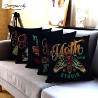 hot！【DT】❅◙✑  Studio Print Cushion Cover Abstract Paint  Throw Pillowcases Store Sofa