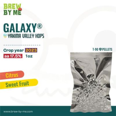 ฮอปส์ Galaxy (AU) PELLET HOPS (T90) โดย Yakima Valley Hops ทำเบียร์ homebrew