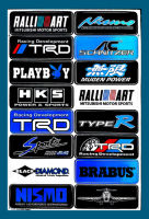 สติกเกอร์ Playboy TRD Racing สติกเกอร์แต่งรถ สำหรับรถมอเตอร์ไซค์ ติดรถยนต์ หมวกกันน็อค โลโก้  Stickersยอดฮิด จำนวน 1 แผ่น