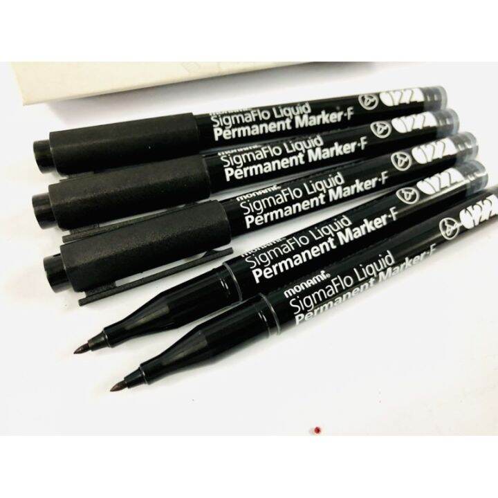 Monami SigmaFlo Liquid Permanent Marker 122 Per Dozen | Lazada PH