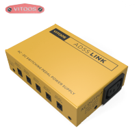 VITOOS AD5S LINK AD5SL effect pedal power supply fully isolated Filter ripple Noise reduction High Power Digital effector Projector Mounts