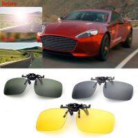 Car Driving Night Vision Lens Sun Glasses Clip Anti-UVA UVB Driver Goggles Car Styling Accessories Goggles