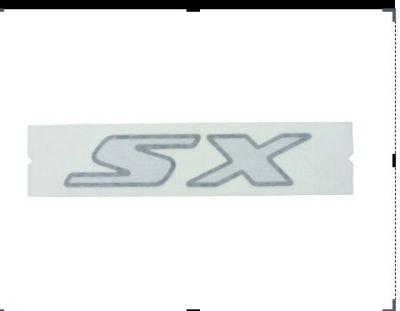 สติ๊กเกอร์ SX D-MAX 07 ( Dmax ทุกรุ่น ) ขายแผ่นละ  เป็นอะไหล่แท้ 8980280760