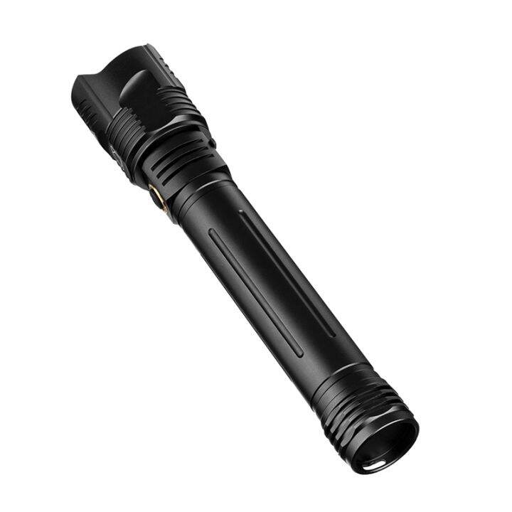 xhp160-powerful-led-flashlight-usb-recharge-zoom-torch-ipx6-waterproof-flash-lamp-light-by-26650-18650