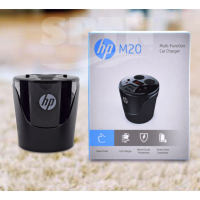 อุปกรณ์ ชาร์จแบตในรถยนต์ รูปทรงแก้วน้ำ ยี่ห้อ HP รุ่น M20 Multi-Function Car Charger รับประกัน 6เดือน