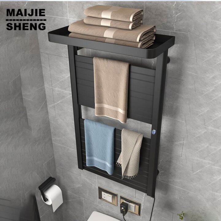 Smart Home Towel Heater Intelligent Electric Heating Towel Rack Shelf