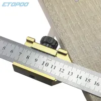 [COD] steel ruler positioning limit carpentry marking locator fixed scriber