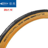 Schwalbe จักรยานพับได้ยาง20X1.10 (28-406) 67TPI จักรยานภูเขายาง MTB เบาพิเศษ260G ขี่จักรยานยาง20er 85-115 PSI