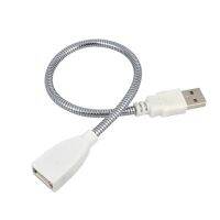 AYEZA USB ชาย USB สายต่อตัวเมียชาร์จไฟ USB ชายกับผู้หญิงสายพัดลมไฟ LED อะแดปเตอร์สายไฟไฟสายต่อสายเคเบิลขั้วต่อ