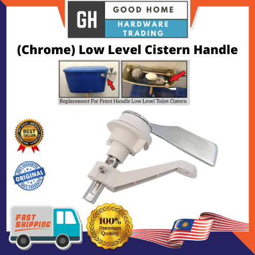 (Chrome) Low Level Cistern Handle Lazada