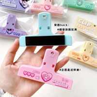 Sanrio Kuromi Clip Magnetic clip Stationery Tool Powerful Cinnamon Creative Clip Paperclip Office Supplies File Ticket Multifunctional Fixed Clip Stationery Clip